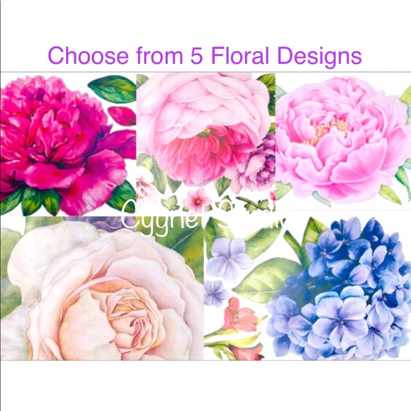 Main Street Jumbo Floral Wall Decor Creations Stickers (Choose Design) - Picture 1 of 12